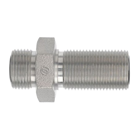 Brennan Industries 06MFS-06MFS Bulkhead Straight, 2PK FS2700-06-06